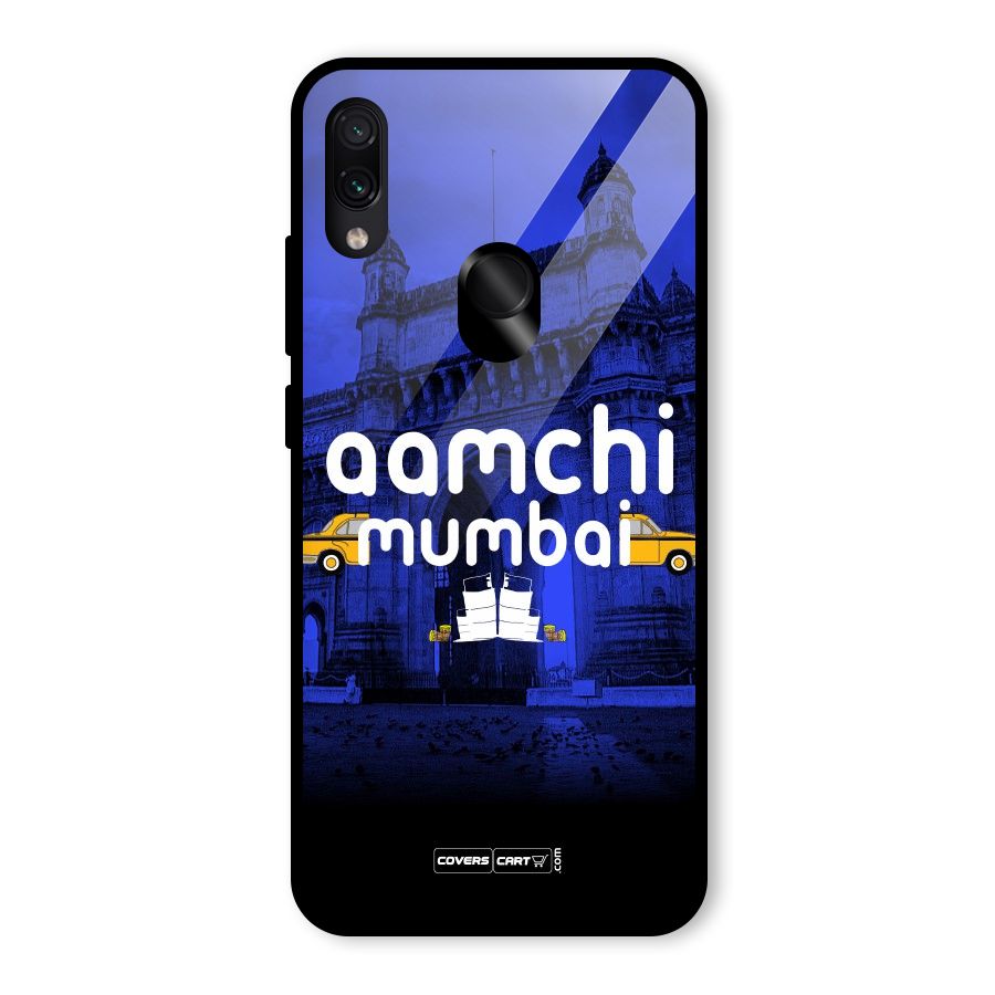 Aamchi Mumbai Glass Back Case for Redmi Note 7 Pro