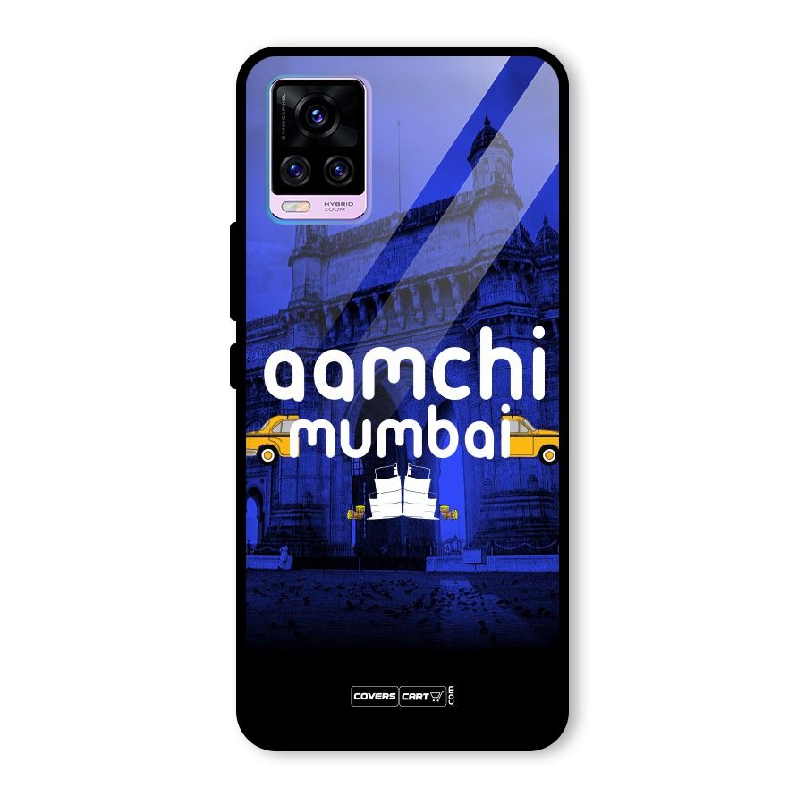 Aamchi Mumbai Glass Back Case for Vivo V20 Pro