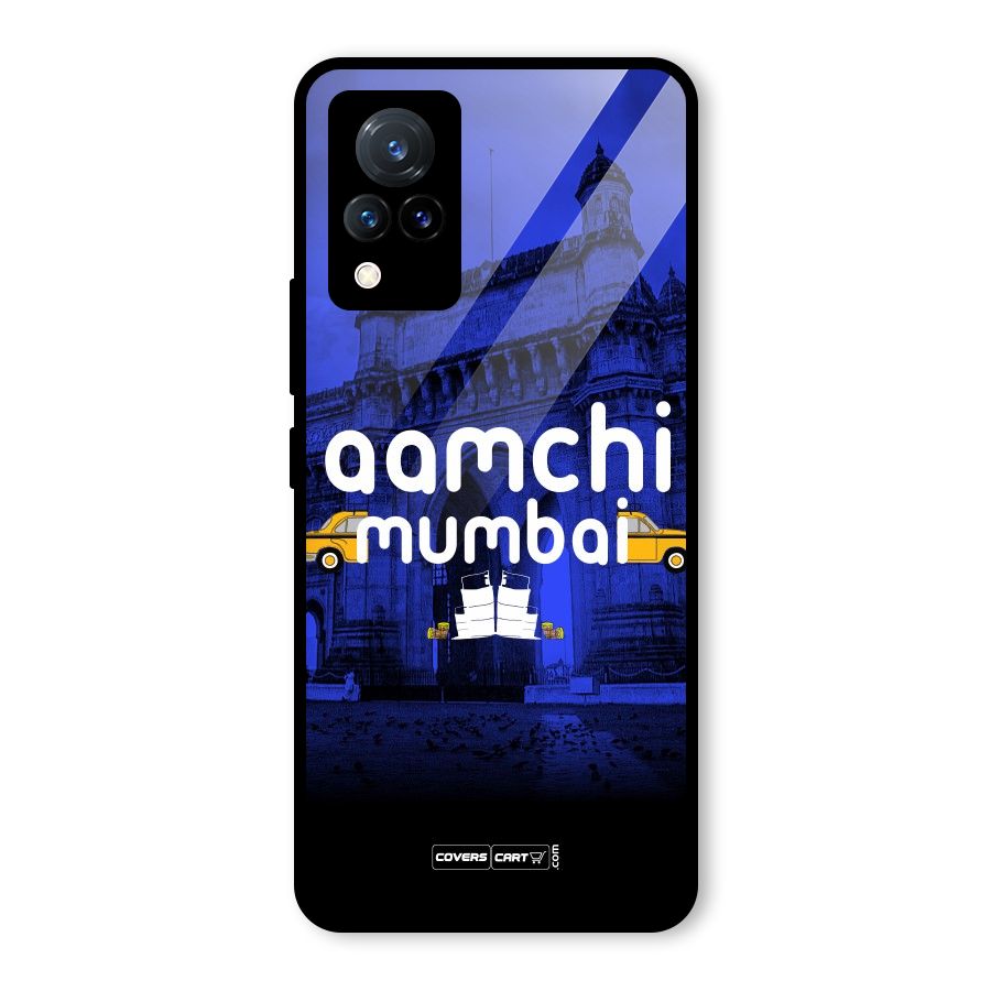 Aamchi Mumbai Glass Back Case for Vivo V21 5G