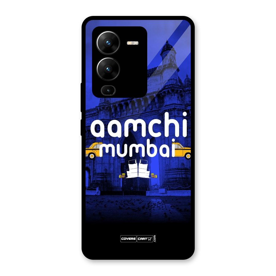 Aamchi Mumbai Glass Back Case for Vivo V25 Pro