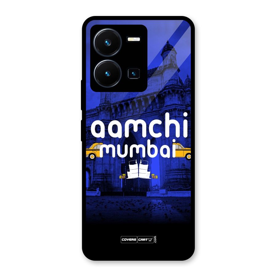 Aamchi Mumbai Glass Back Case for Vivo Y35