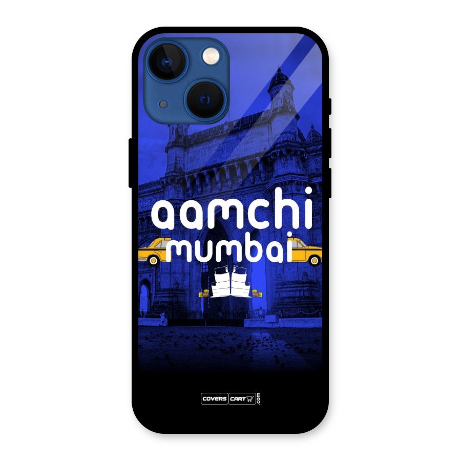 Aamchi Mumbai Glass Back Case for iPhone 13 Mini