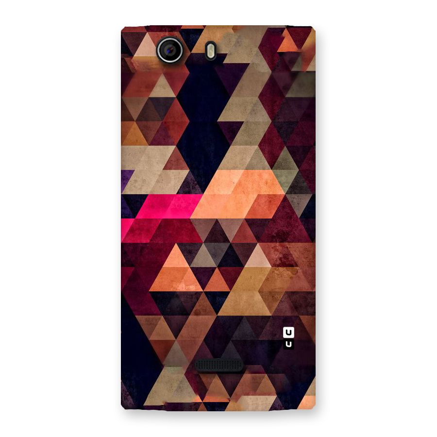 Abstract Beauty Triangles Back Case for Canvas Nitro 2 E311