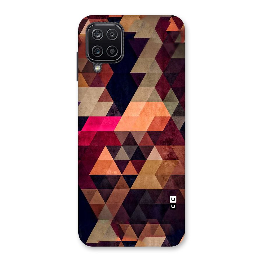 Abstract Beauty Triangles Back Case for Galaxy A12