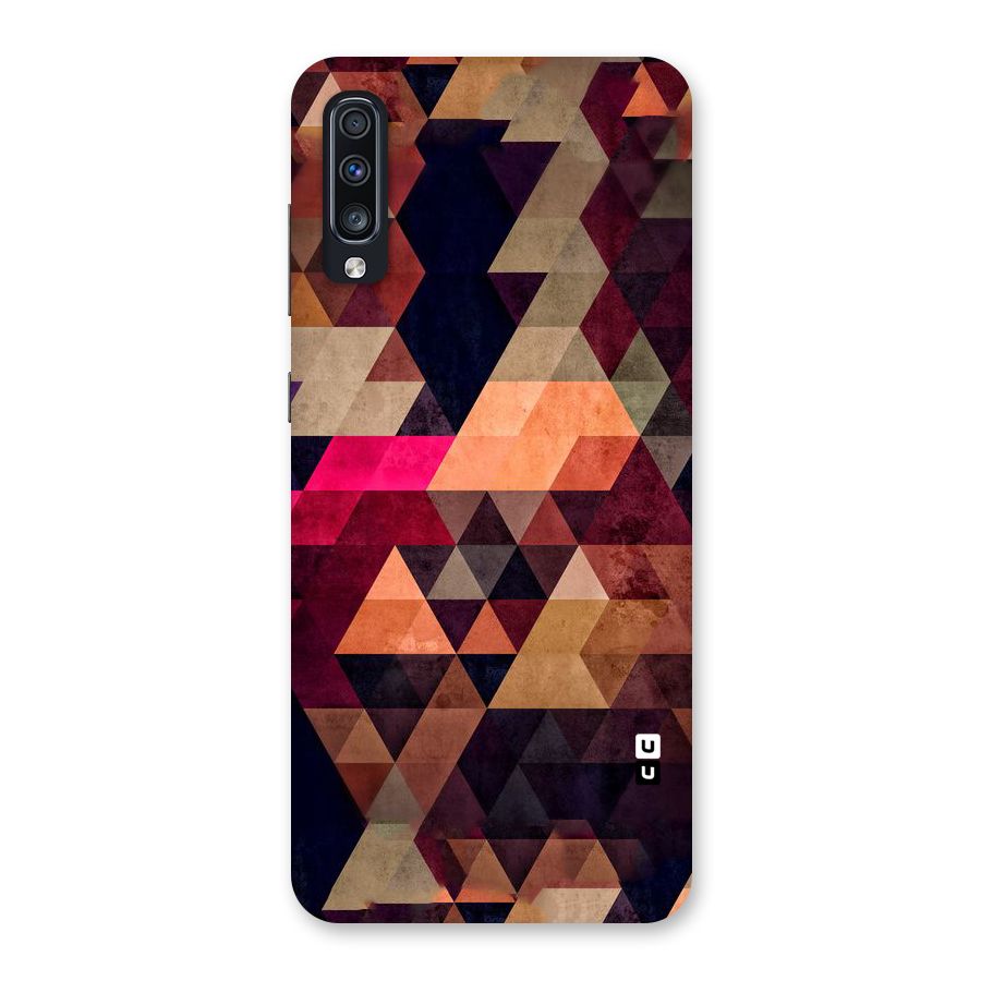 Abstract Beauty Triangles Back Case for Galaxy A70s