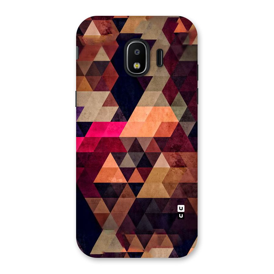 Abstract Beauty Triangles Back Case for Galaxy J2 Pro 2018