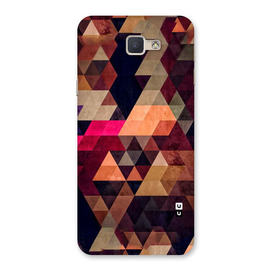 Abstract Beauty Triangles Back Case for Galaxy J5 Prime
