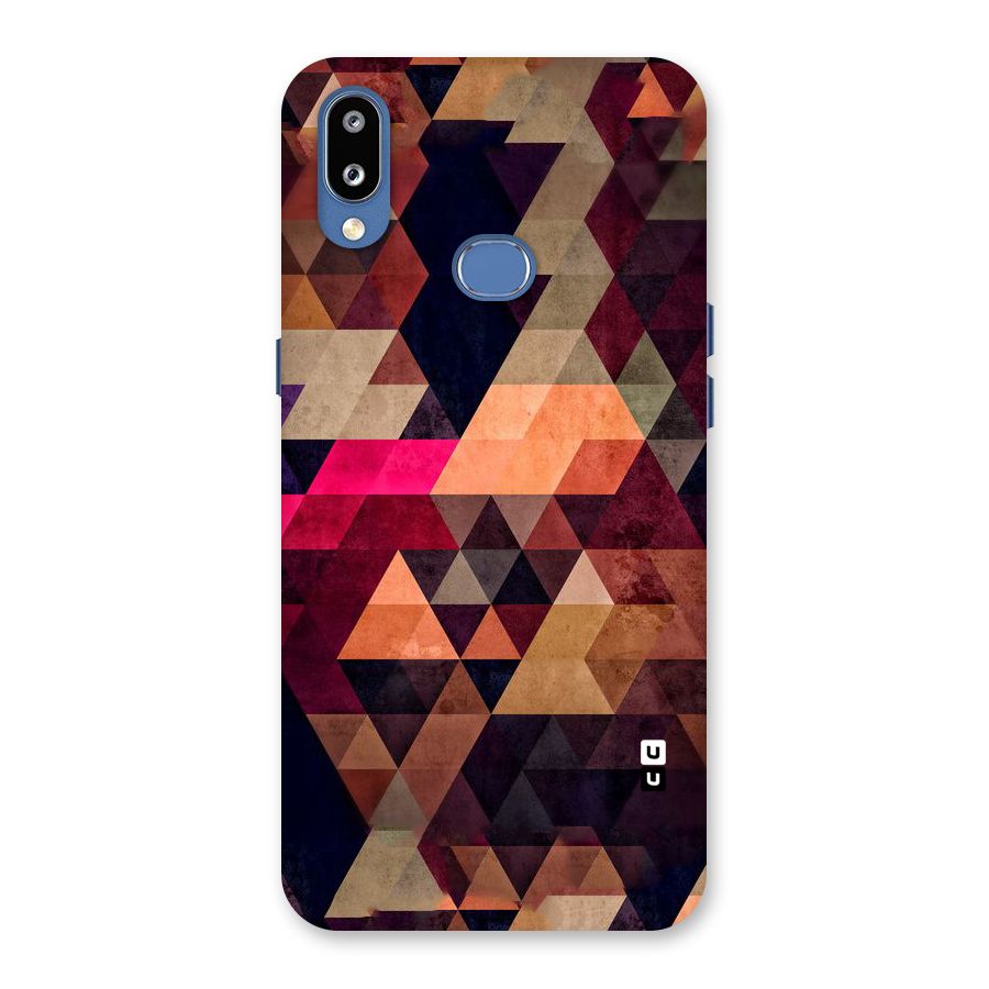 Abstract Beauty Triangles Back Case for Galaxy M01s