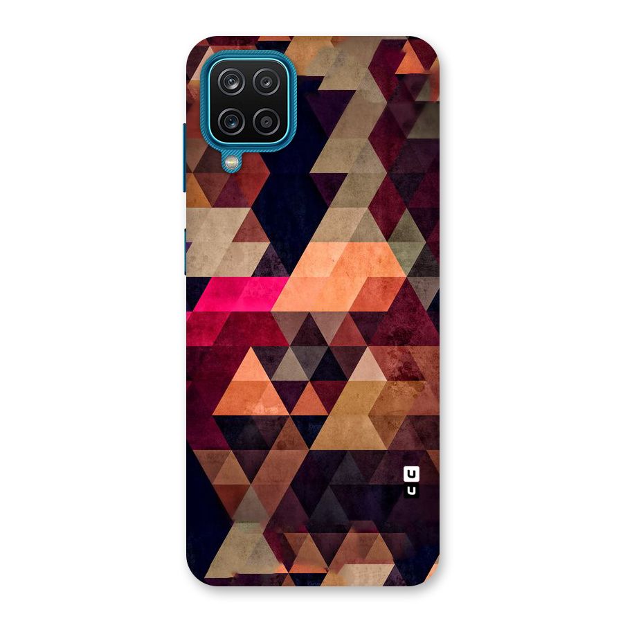 Abstract Beauty Triangles Back Case for Galaxy M12