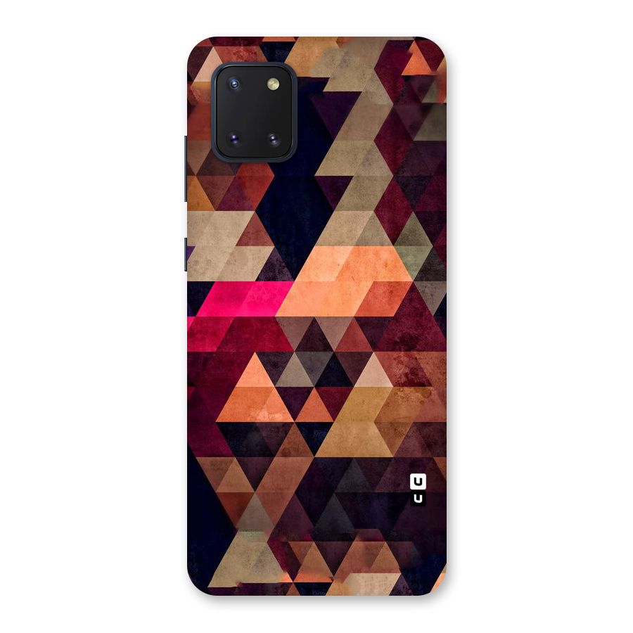 Abstract Beauty Triangles Back Case for Galaxy Note 10 Lite