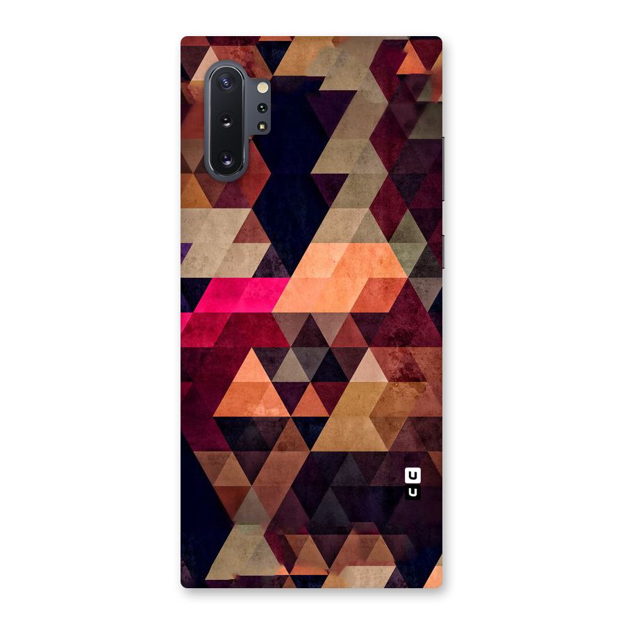 Abstract Beauty Triangles Back Case for Galaxy Note 10 Plus
