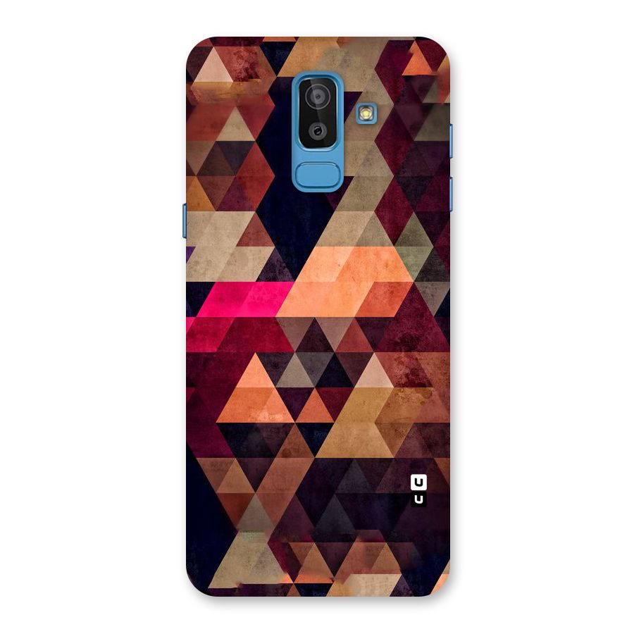 Abstract Beauty Triangles Back Case for Galaxy On8 (2018)