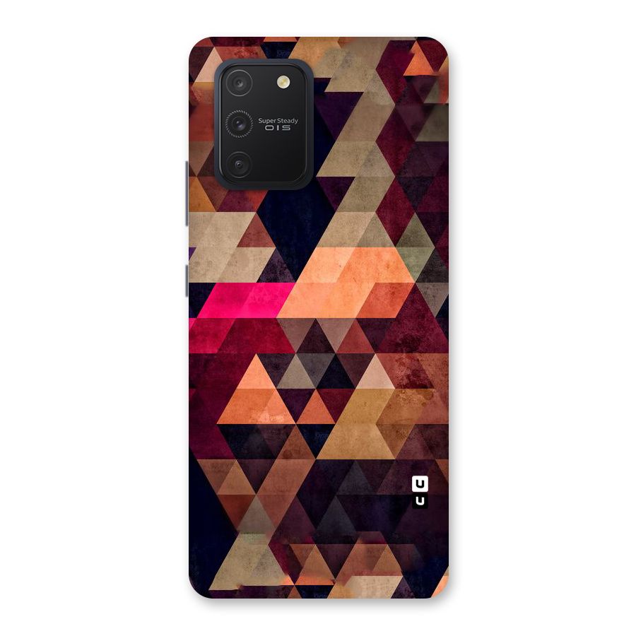 Abstract Beauty Triangles Back Case for Galaxy S10 Lite