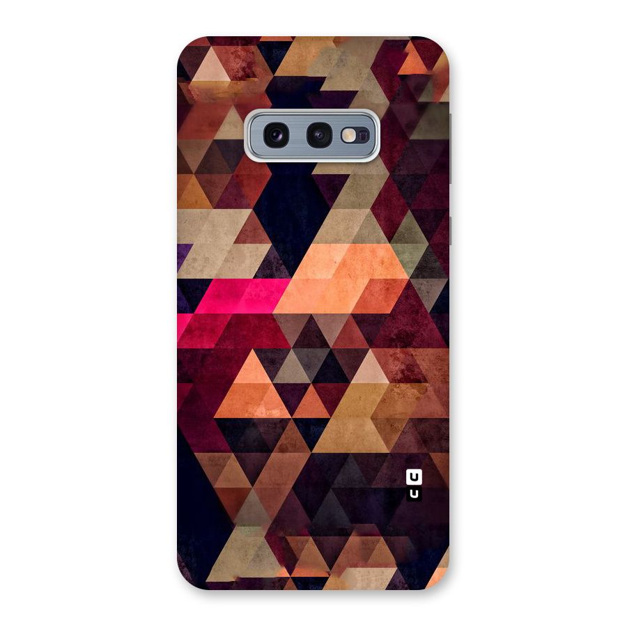 Abstract Beauty Triangles Back Case for Galaxy S10e