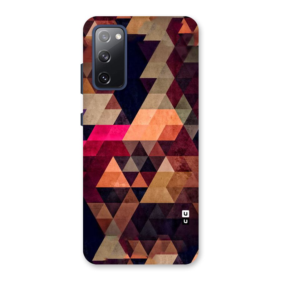 Abstract Beauty Triangles Back Case for Galaxy S20 FE