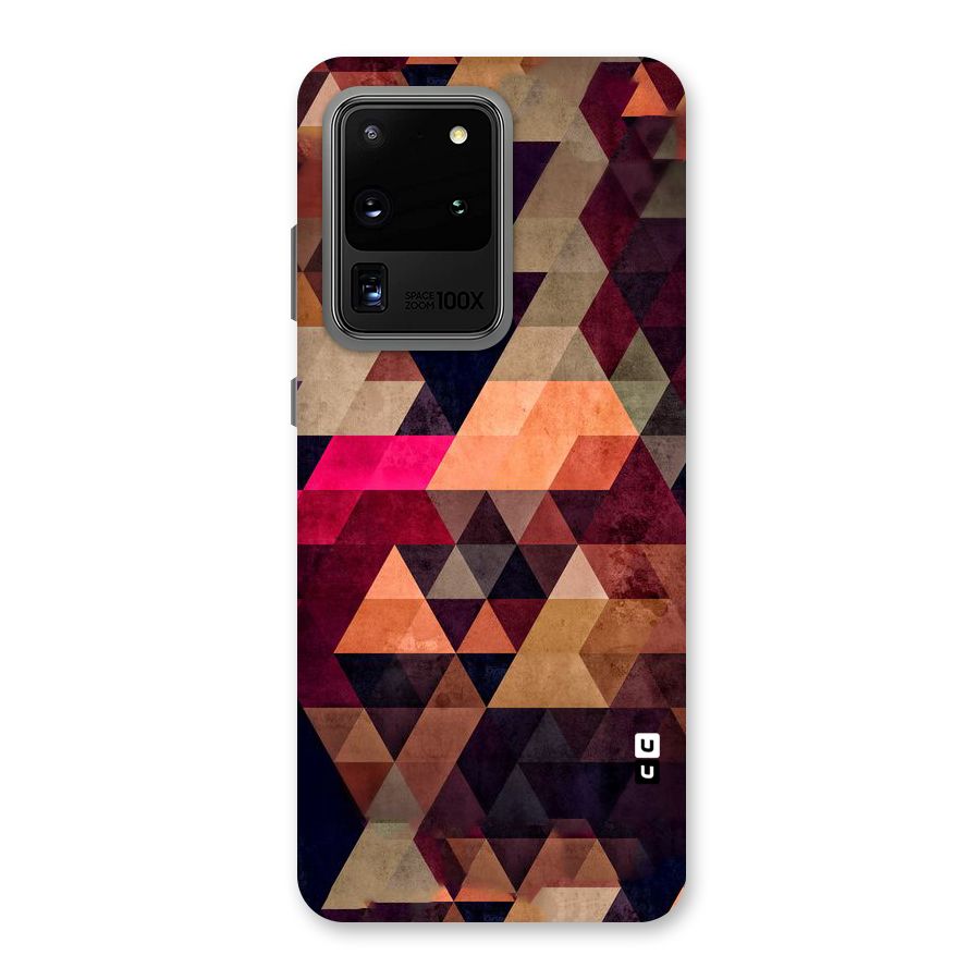 Abstract Beauty Triangles Back Case for Galaxy S20 Ultra