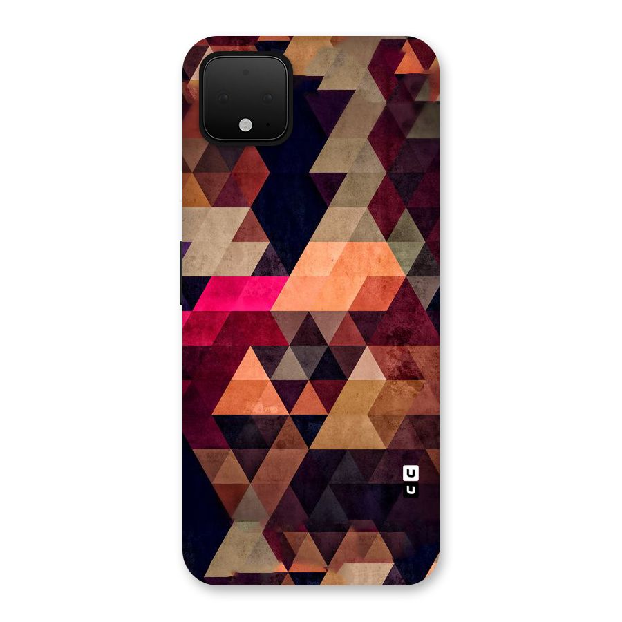 Abstract Beauty Triangles Back Case for Google Pixel 4 XL