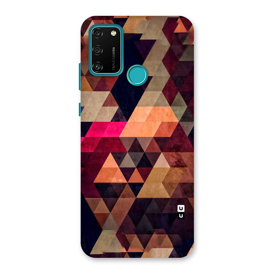 Abstract Beauty Triangles Back Case for Honor 9A