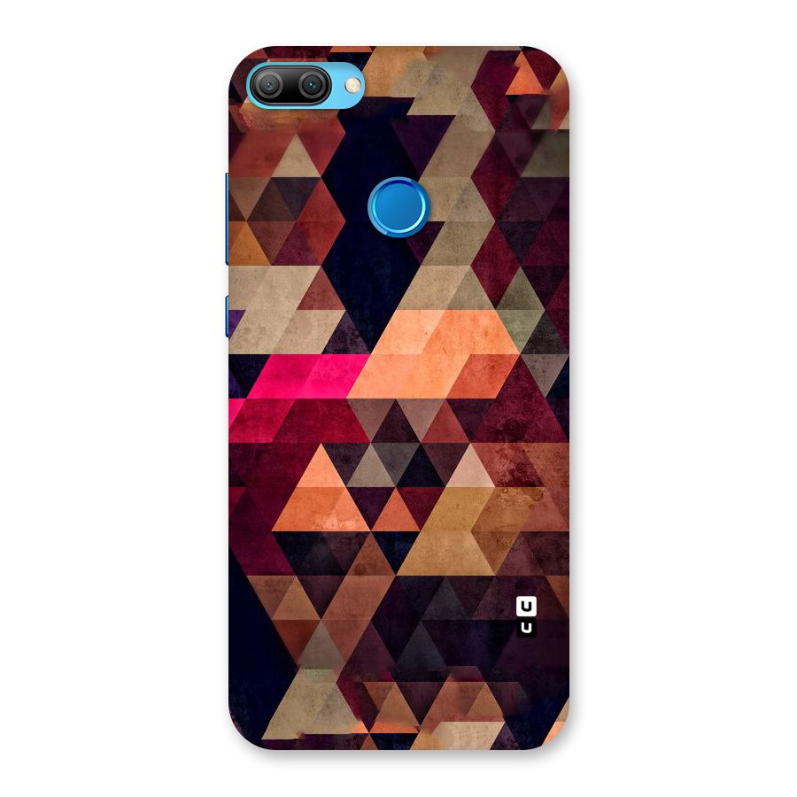 Abstract Beauty Triangles Back Case for Honor 9N
