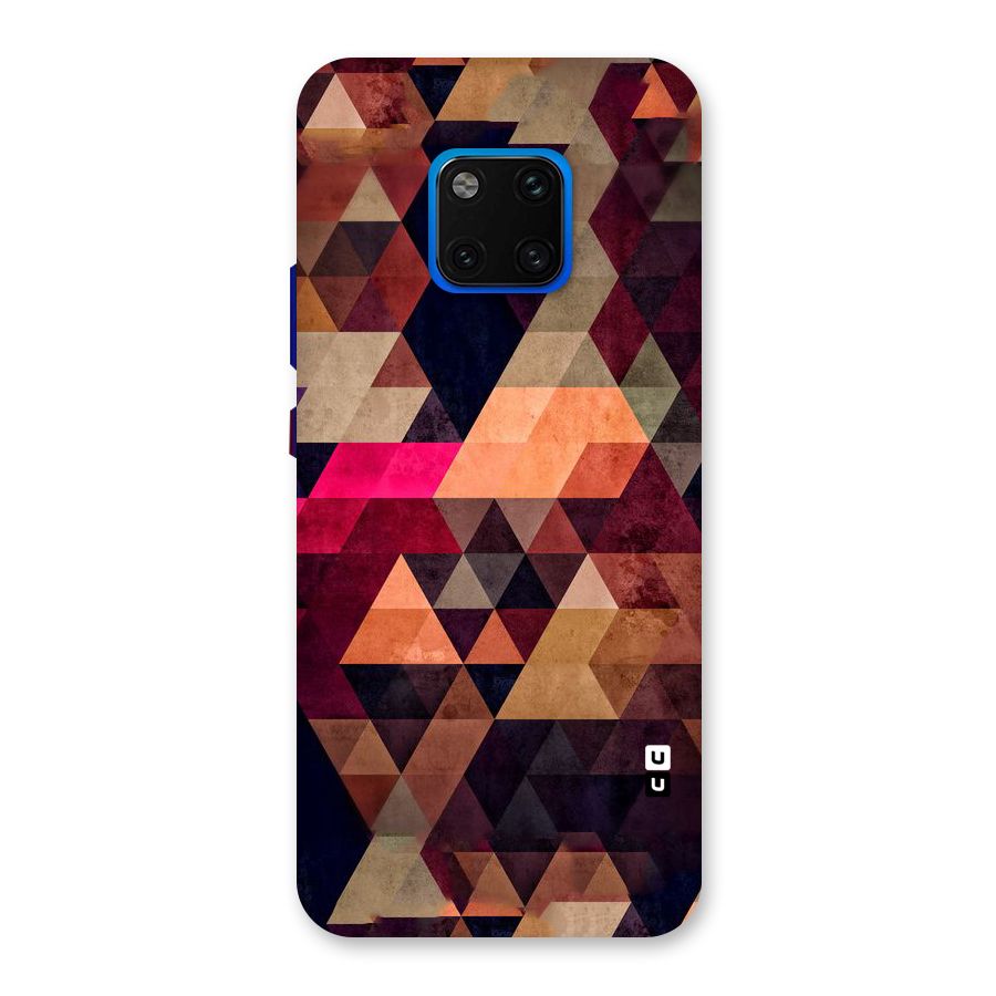 Abstract Beauty Triangles Back Case for Huawei Mate 20 Pro