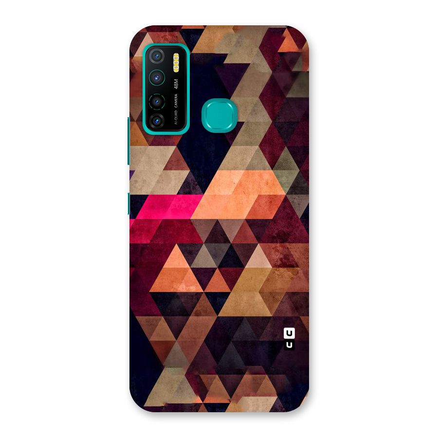 Abstract Beauty Triangles Back Case for Infinix Hot 9 Pro