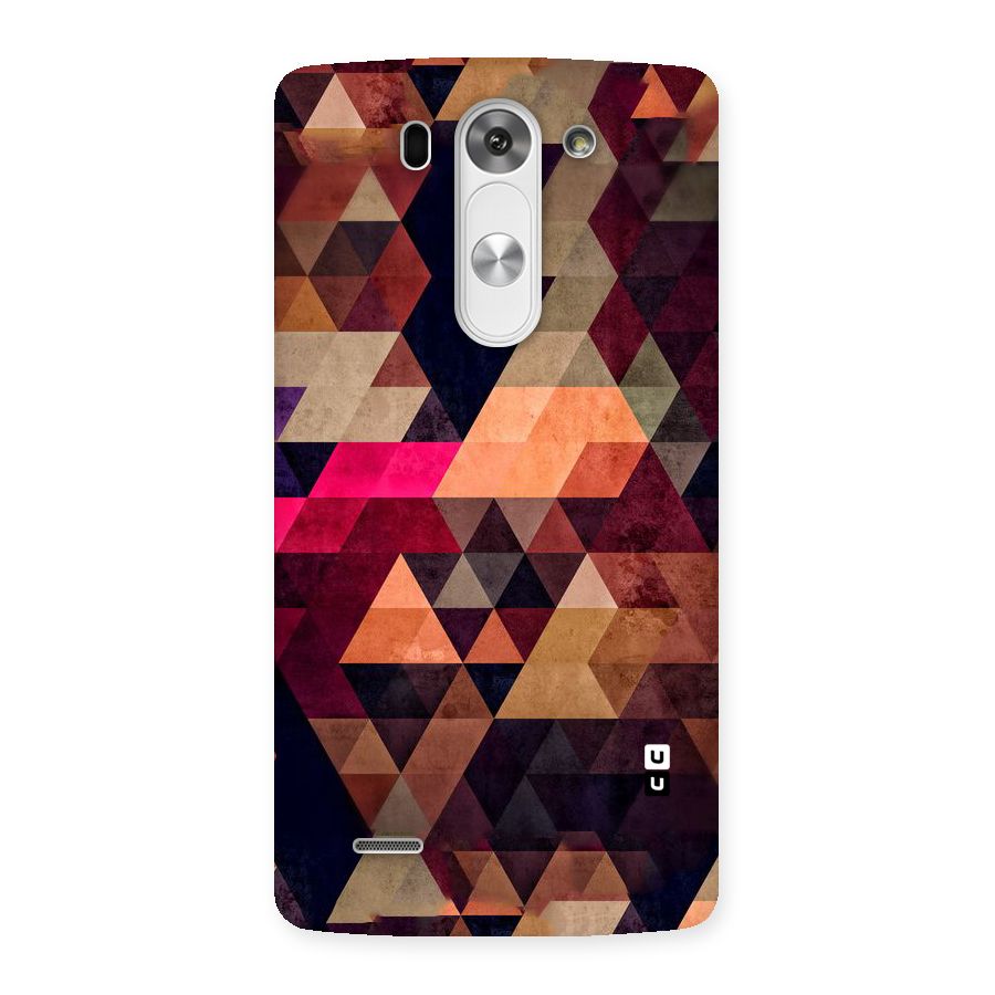 Abstract Beauty Triangles Back Case for LG G3 Mini