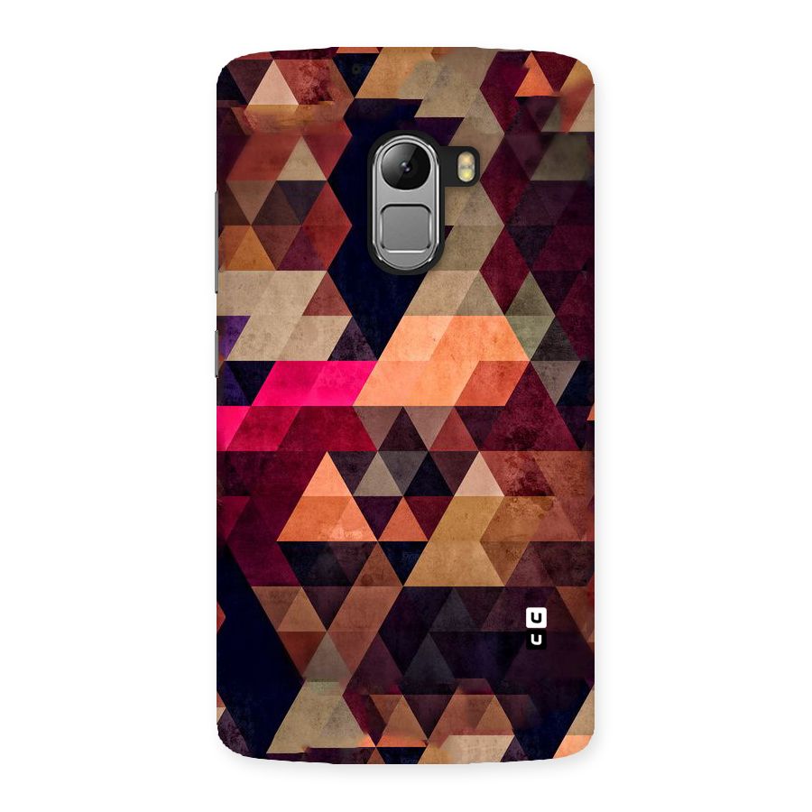 Abstract Beauty Triangles Back Case for Lenovo K4 Note