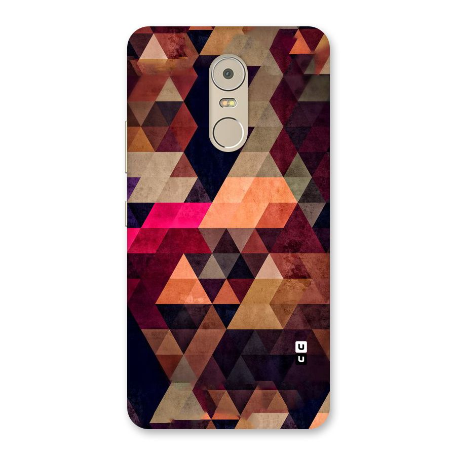 Abstract Beauty Triangles Back Case for Lenovo K6 Note