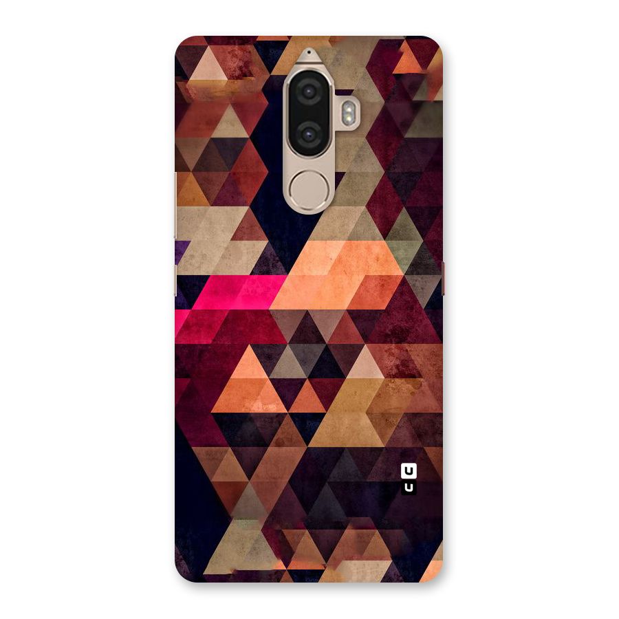 Abstract Beauty Triangles Back Case for Lenovo K8 Note
