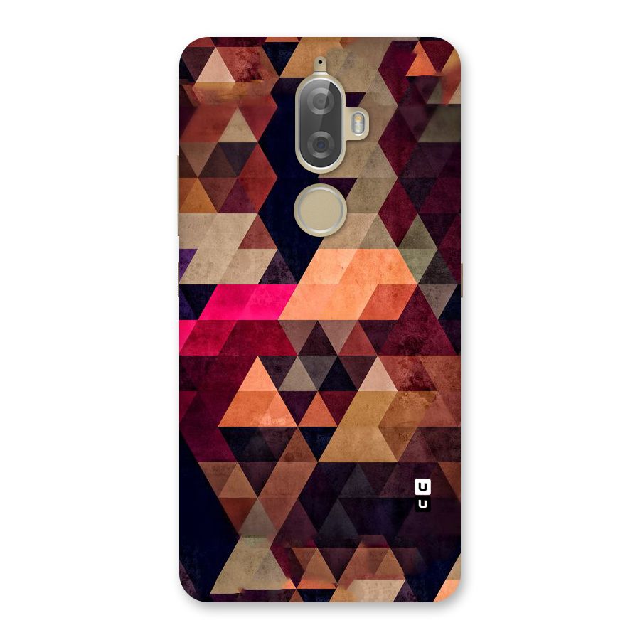 Abstract Beauty Triangles Back Case for Lenovo K8 Plus