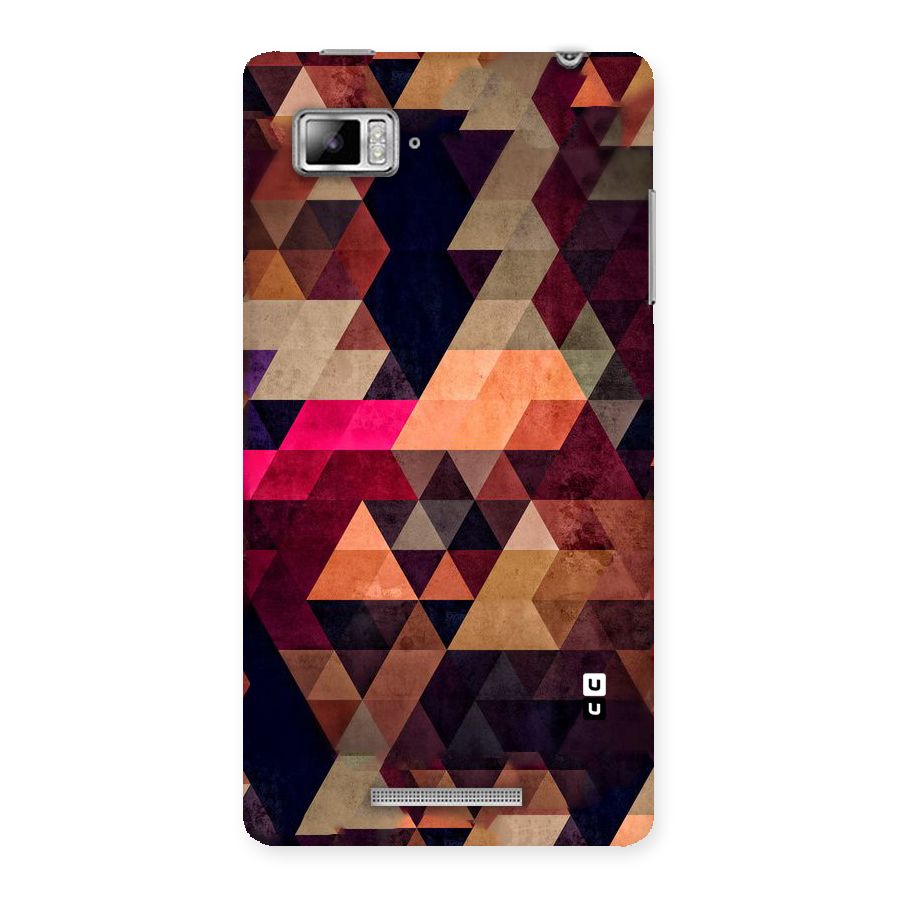 Abstract Beauty Triangles Back Case for Lenovo Vibe Z K910