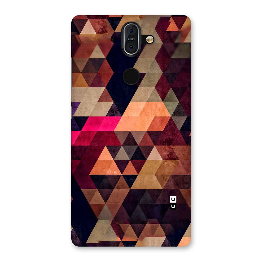 Abstract Beauty Triangles Back Case for Nokia 8 Sirocco