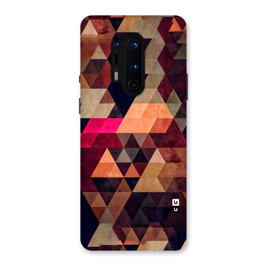 Abstract Beauty Triangles Back Case for OnePlus 8 Pro