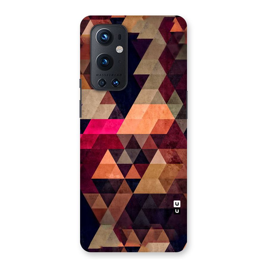 Abstract Beauty Triangles Back Case for OnePlus 9 Pro