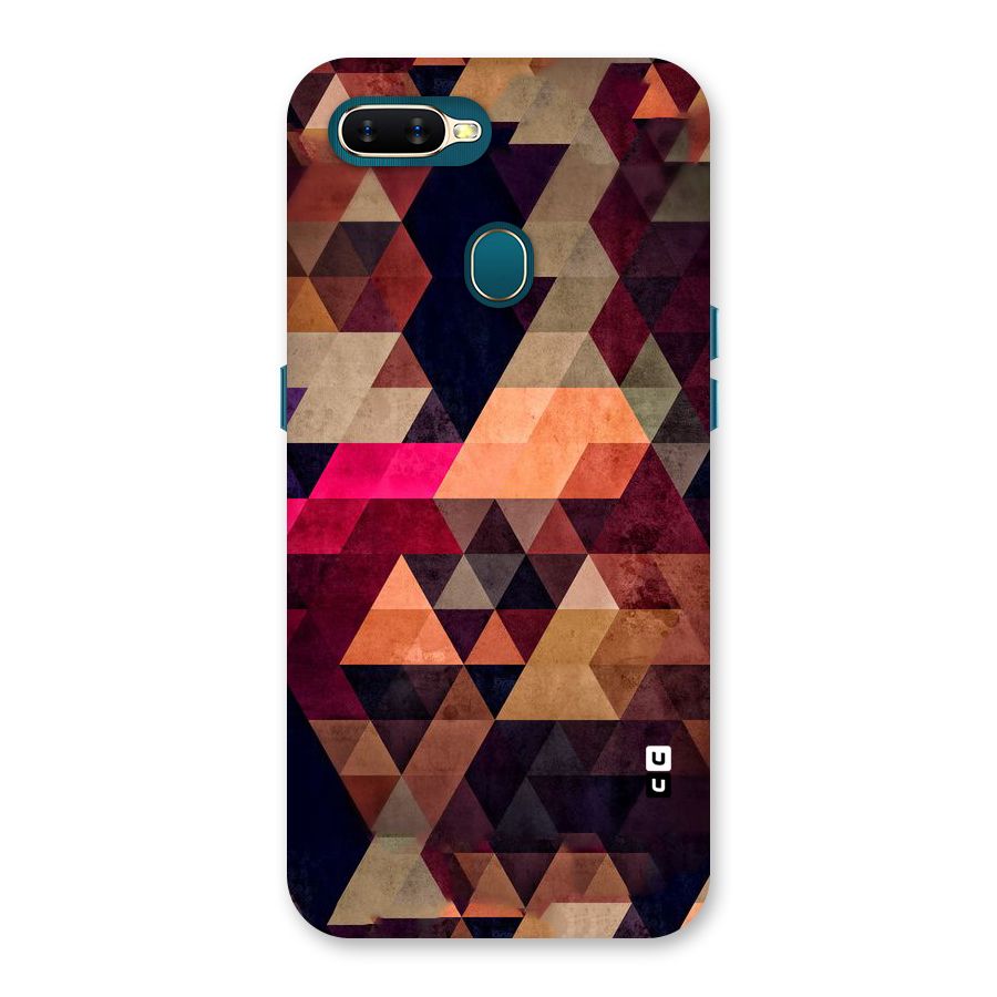 Abstract Beauty Triangles Back Case for Oppo A11k