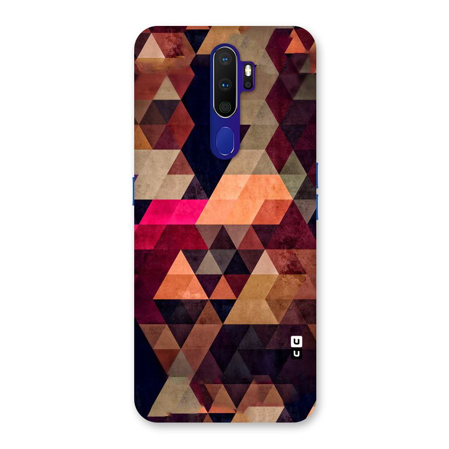 Abstract Beauty Triangles Back Case for Oppo A9 (2020)
