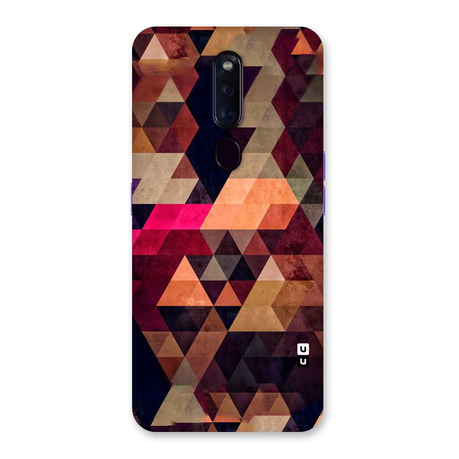 Abstract Beauty Triangles Back Case for Oppo F11 Pro