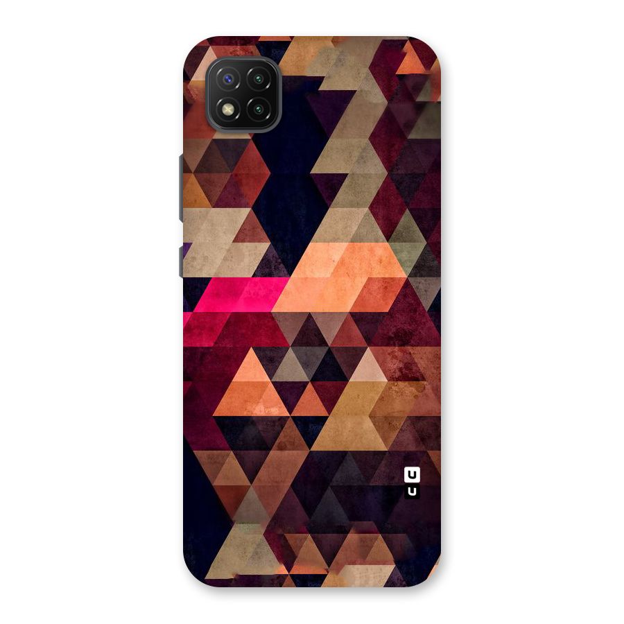 Abstract Beauty Triangles Back Case for Poco C3