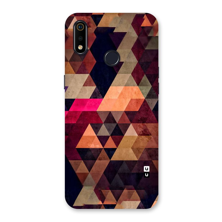 Abstract Beauty Triangles Back Case for Realme 3i