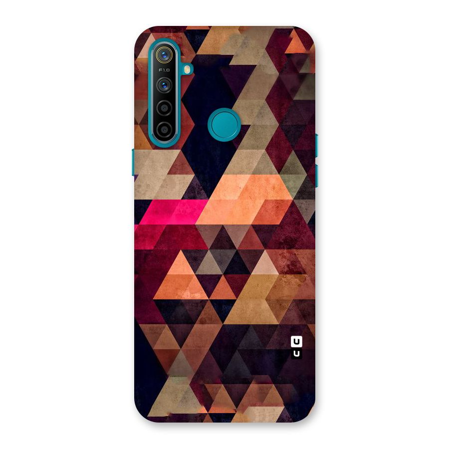 Abstract Beauty Triangles Back Case for Realme 5i