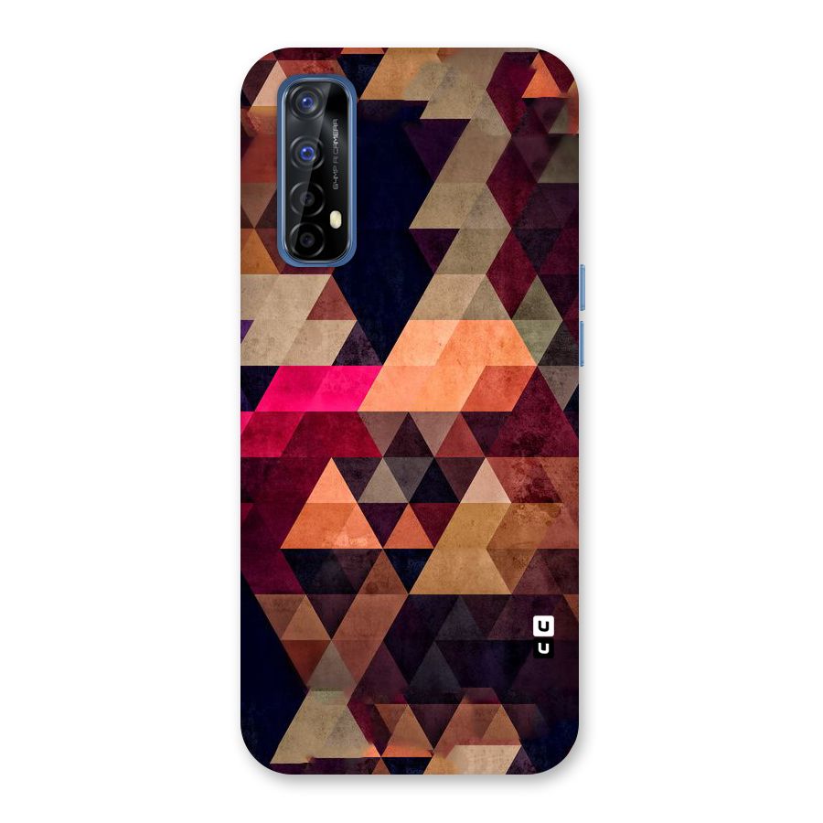 Abstract Beauty Triangles Back Case for Realme 7