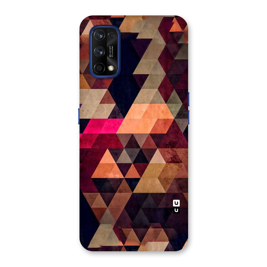 Abstract Beauty Triangles Back Case for Realme 7 Pro