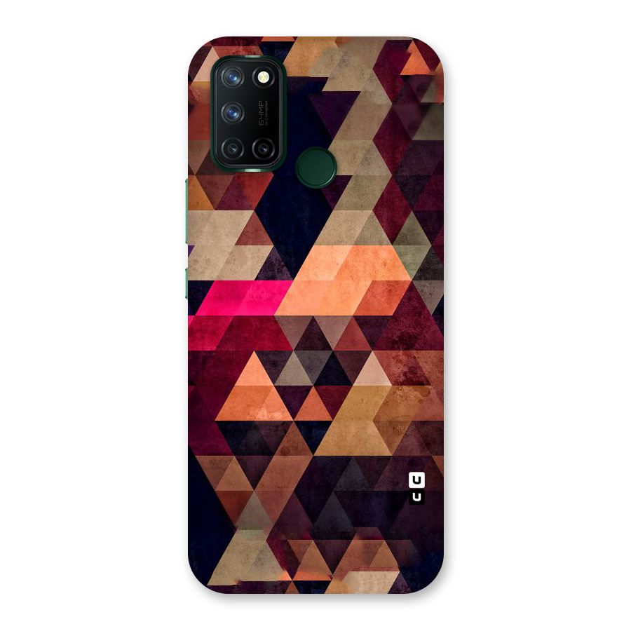 Abstract Beauty Triangles Back Case for Realme 7i