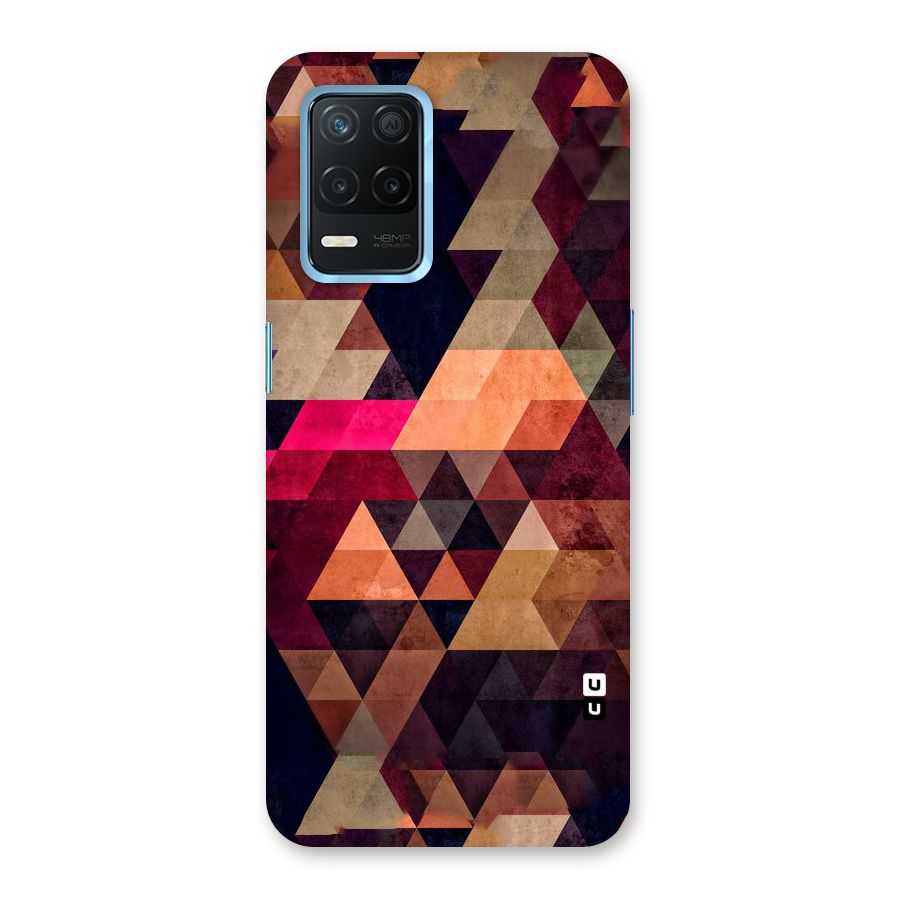 Abstract Beauty Triangles Back Case for Realme 8s 5G
