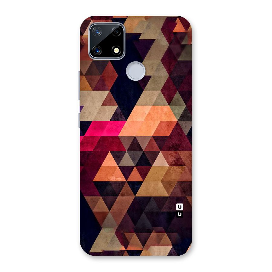 Abstract Beauty Triangles Back Case for Realme Narzo 20