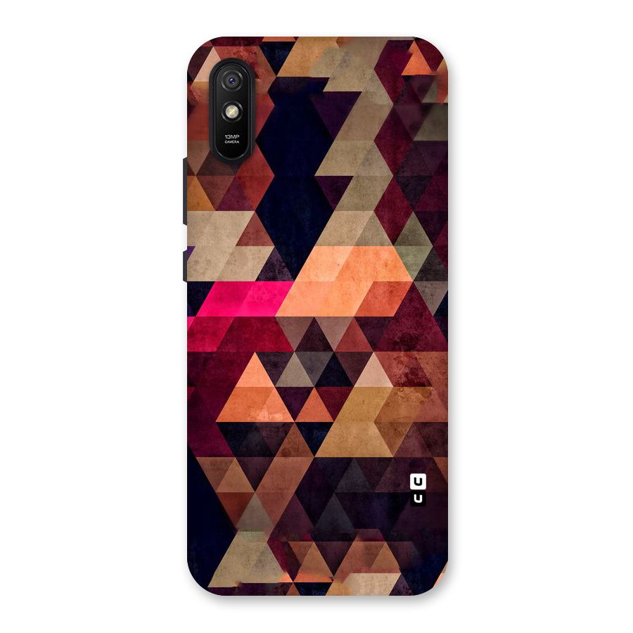 Abstract Beauty Triangles Back Case for Redmi 9i