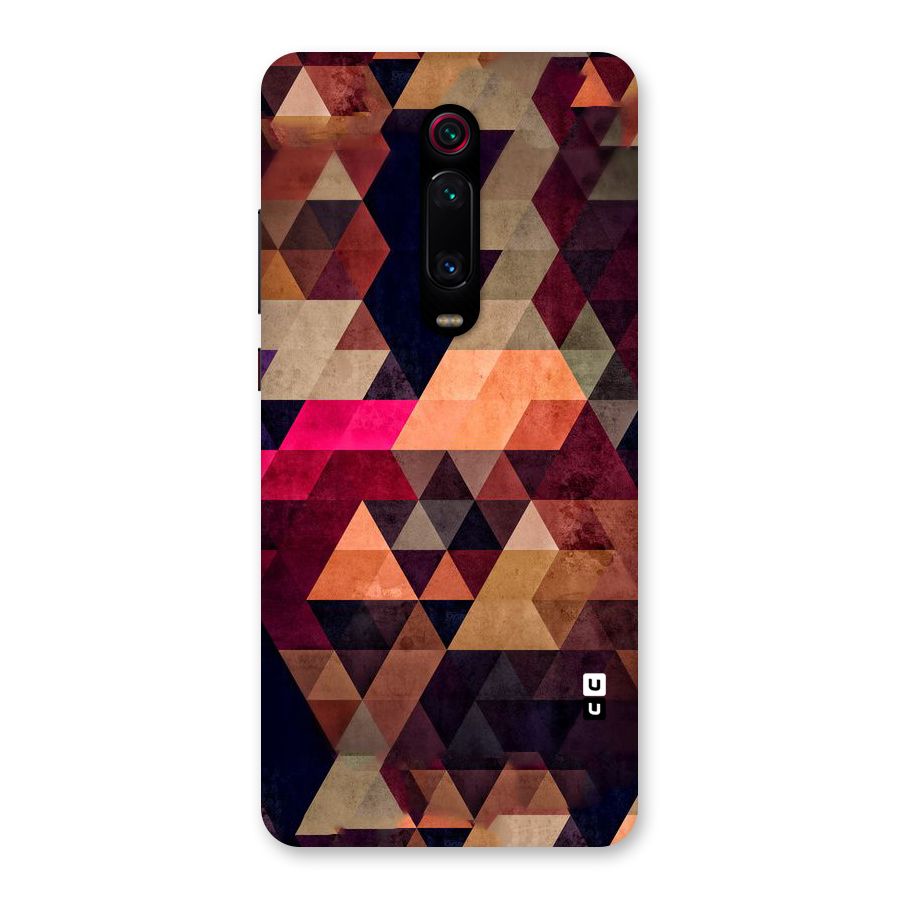 Abstract Beauty Triangles Back Case for Redmi K20