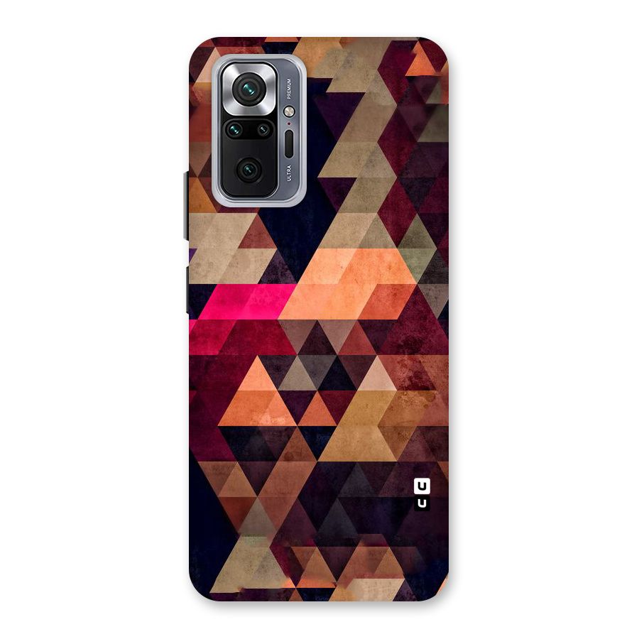 Abstract Beauty Triangles Back Case for Redmi Note 10 Pro Max