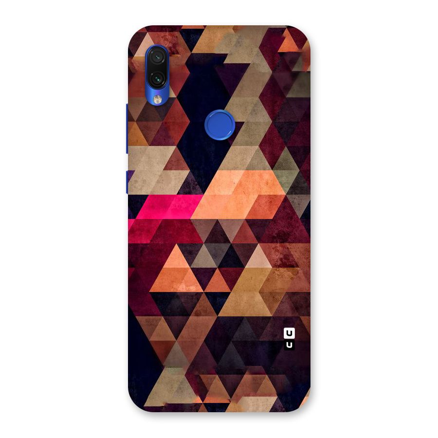 Abstract Beauty Triangles Back Case for Redmi Note 7S