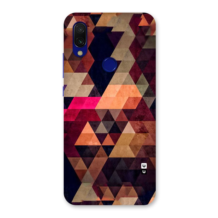 Abstract Beauty Triangles Back Case for Redmi Y3